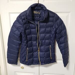 Michael Kors Ladies Down Jacket Small Navy Blue